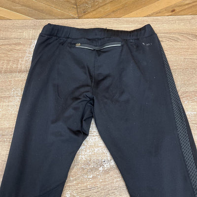 Diadora - Women's Hybrid Softshell Running Pants - MSRP $110: Black-women-SM