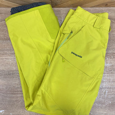Patagonia - Men's Powder Bowl Pants- MSRP $339: Yellow-men-MD
