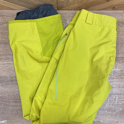 Patagonia - Men's Powder Bowl Pants- MSRP $339: Yellow-men-MD