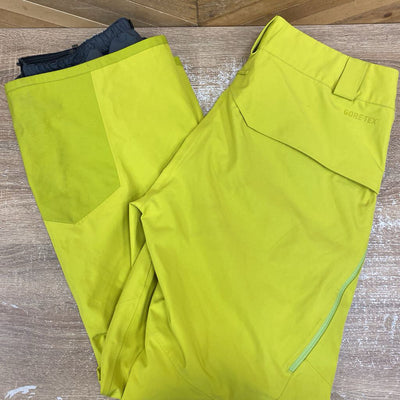 Patagonia - Men's Powder Bowl Pants- MSRP $339: Yellow-men-MD