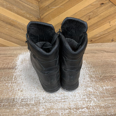 Hanwag - Men's GTX Leather Hiking Boots - MSRP $510: Black-men-M12.5