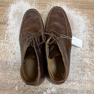 UGG - Men's Leather Ankle Boots: Brown-men-M11.5