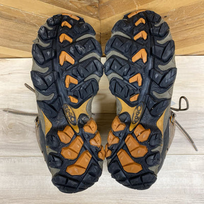 Oboz - Men's Bridger Mid B-Dry Hiking Boots - MSRP compared $200: Brown-men-M10.5
