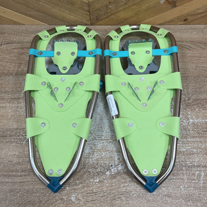 Atlas - Youth 20 Snowshoes - MSRP $130: Green / Blue-children-20Y