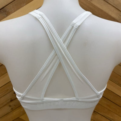 Brooks - Women's Drive Plunge 2.0 Run Bra - MSRP $70: White-women-SM