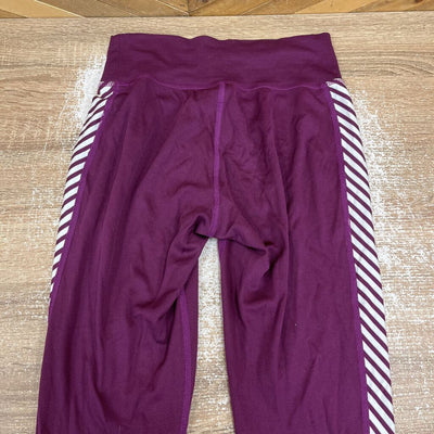 Helly Hansen- Women's Cropped Lifa Pants: Purple-women-SM