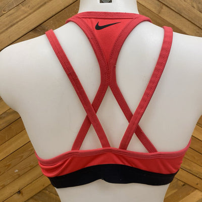 Nike - Women's Sports Bra - MSRP $65: Red/Black-women-MD