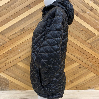 The North Face - Women's Hooded Thermoball Jacket - MSRP $299: Black/Gold-women-XS