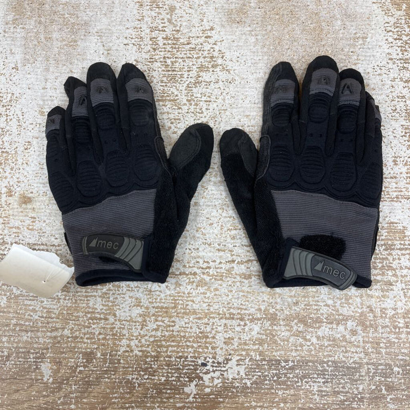 MEC - Adult Grip Bike Gloves : Black / Grey-unisex-MD
