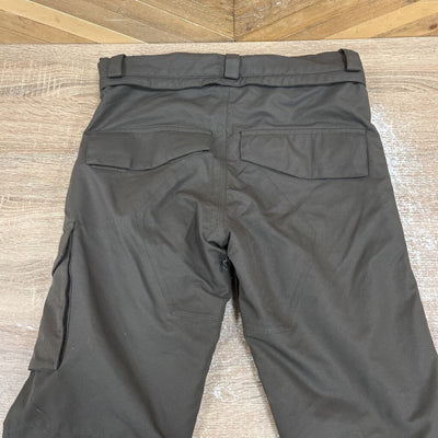 Volcom - Women's Snow Pants w/ Bib - MSRP $280: Khaki Green-women-LG