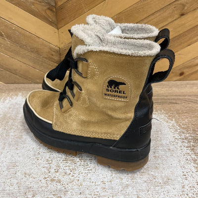 Sorel - Women's Waterproof Torino Leather Boots - MSRP $200: Brown / Black-women-W6