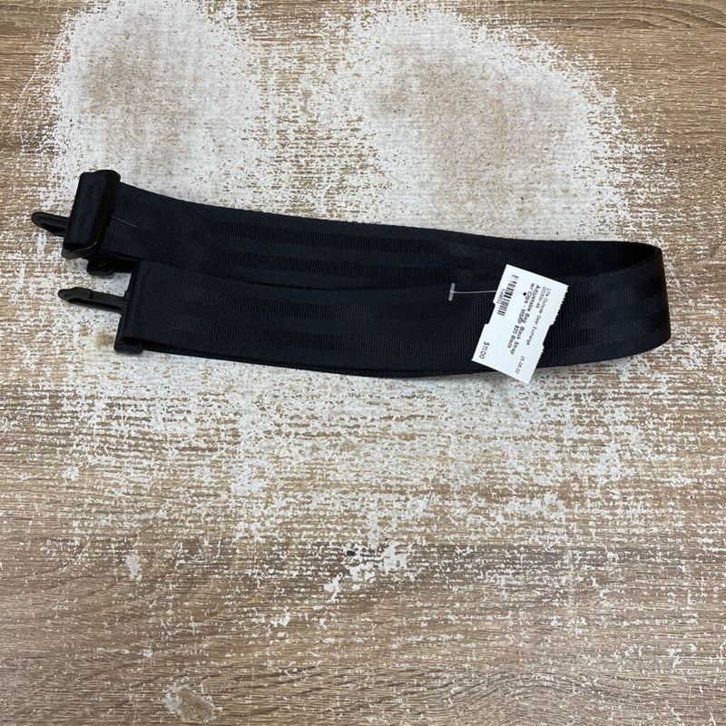 Adjustable Black Strap with Clips: Black-unisex-