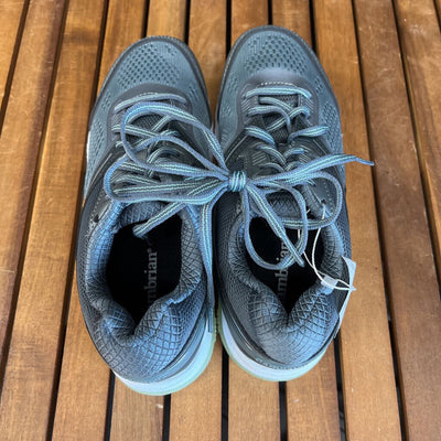 Cambrian - Women's Breeze Extra Wide Running Shoes - MSRP $200: Grey / Mint-women-W7