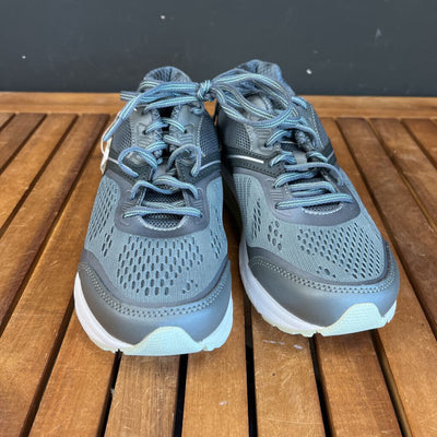 Cambrian - Women's Breeze Extra Wide Running Shoes - MSRP $200: Grey / Mint-women-W7