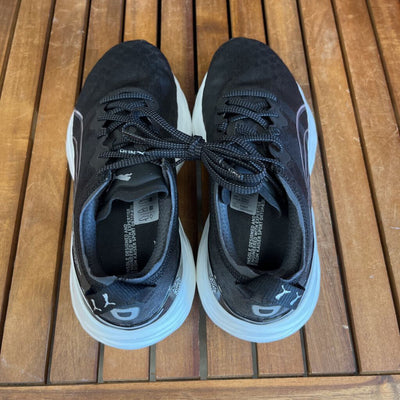 Puma - Women's ForeverRun Nitro Wns Running Shoes - MSRP $200: Black / White-women-W7