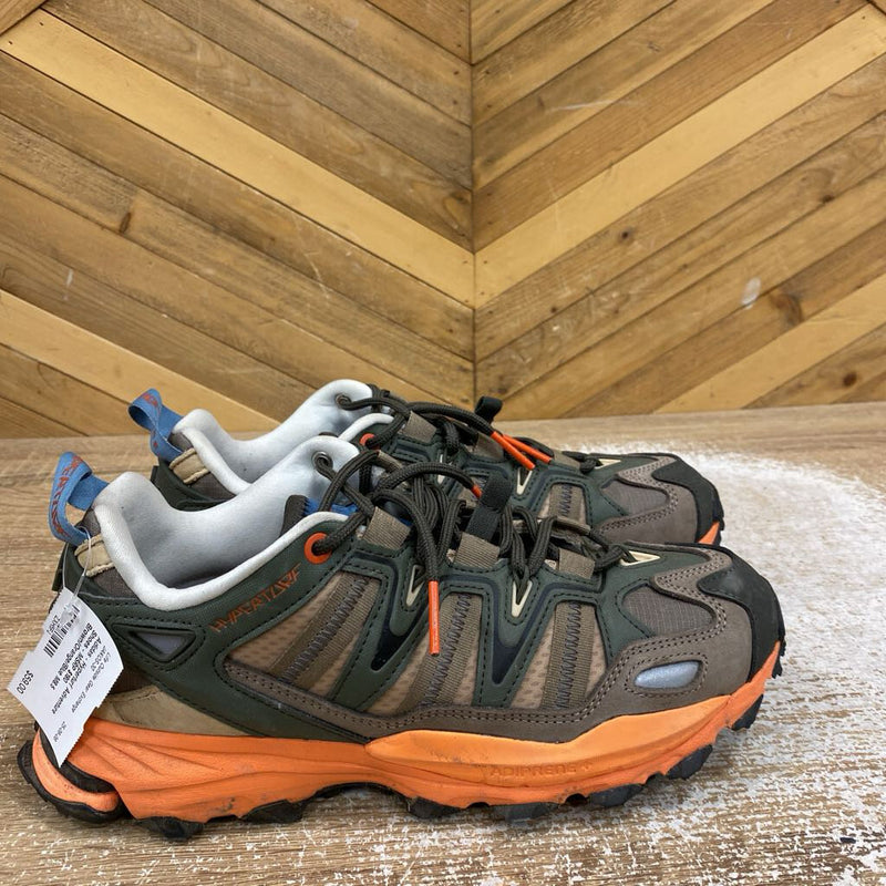 Adidas - Hyperturf Adventure Shoes - MSRP $180: Brown/Orange/Blue-men-M8.5
