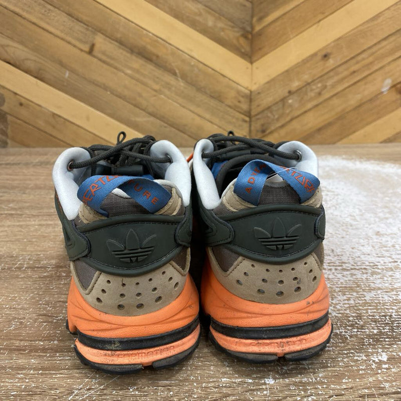 Adidas - Hyperturf Adventure Shoes - MSRP $180: Brown/Orange/Blue-men-M8.5