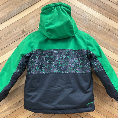 OshKosh B'gosh - Kids' Winter Jacket: Green/Black/Grey-children-5