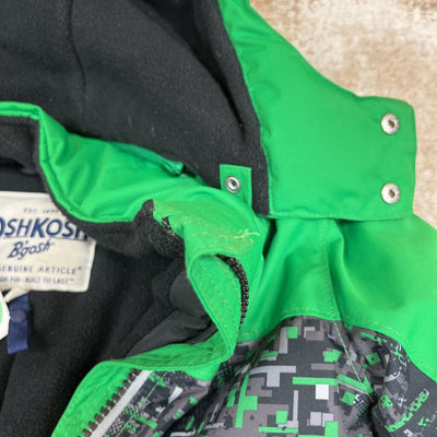 OshKosh B'gosh - Kids' Winter Jacket: Green/Black/Grey-children-5
