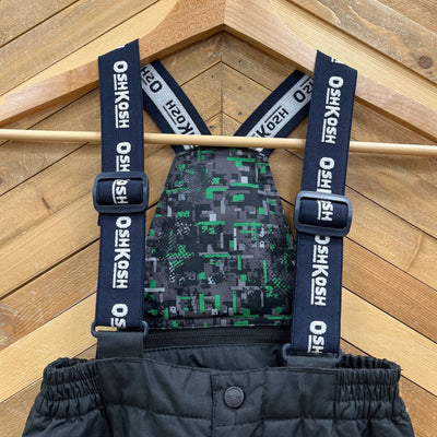 OshKosh B'gosh - Kids' Suspender Snow Pants: Black-children-5