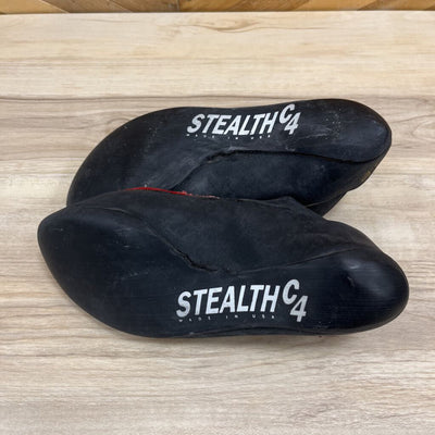 Stealth- c4 climbing shoe: Black Red -unisex-