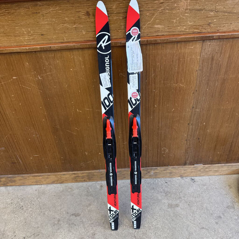Rossignol - Venture Tour X Cross Country Skis 100cm - MSRP $189: Red / White / Black--100cm