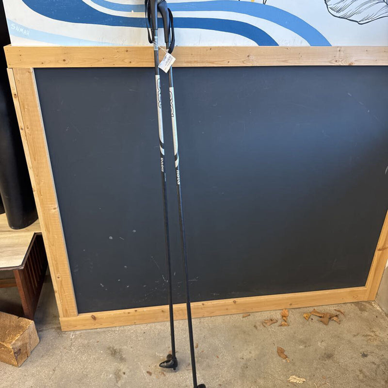 Exel - Nova XC Ski Poles: Black / Silver--150cm
