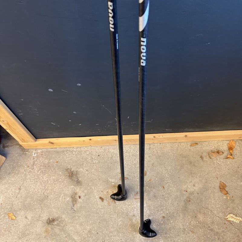 Exel - Nova XC Ski Poles: Black / Silver--150cm