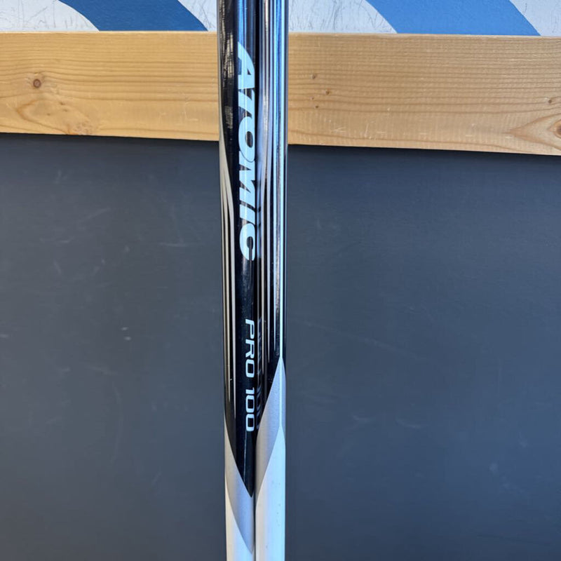 Atomic - Pro100 Carbon Cross Country Ski Poles - MSRP $129: White / Black--172cm