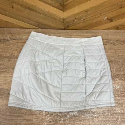Smartwool - Smartloft Zip Skirt- MSRP $155 : Off White -women-MD