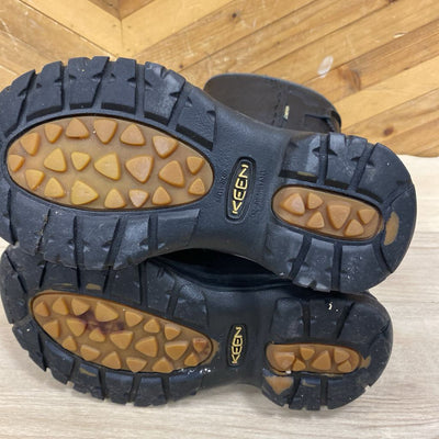 Keen - Women's Winthrop II Lined Leather Boots: Black -women-W6.5