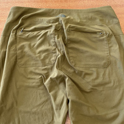 The North Face - Women's Paramount Hybrid Tight - MSRP $100: Khaki Green/Brown-women-XL