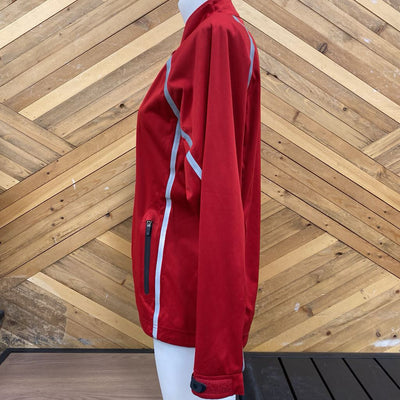 Sun Mountain - Women's RainFlex Zip Jacket - MSRP comp $105: Red-women-SM