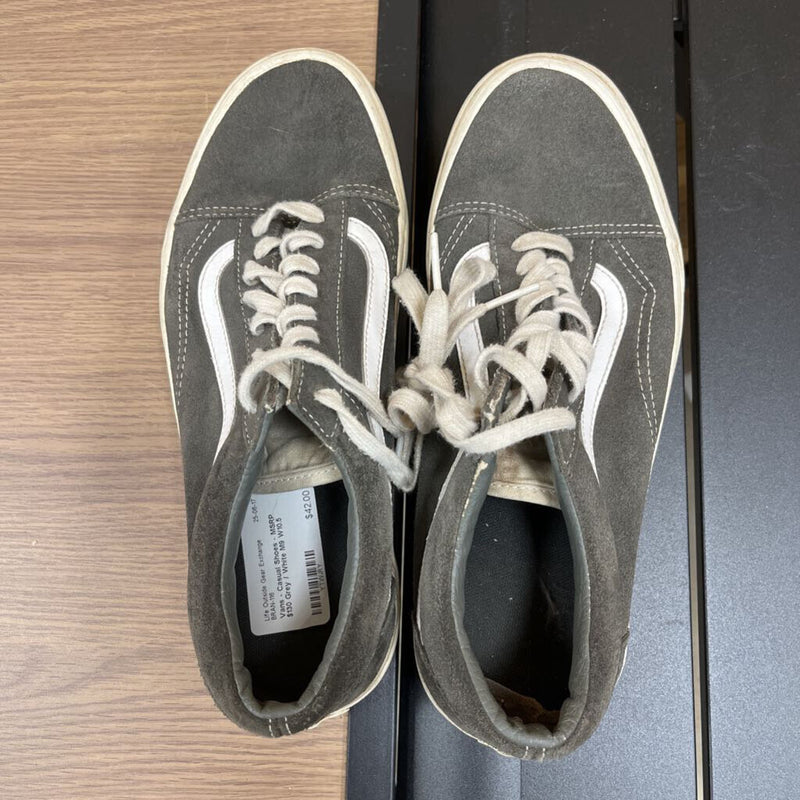 Vans - Casual Shoes - MSRP $130: Grey / White-unisex-M9 W10.5