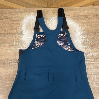 Eddie Bauer - Women's Lightly-Insulated Waterproof Bibbed Snow Pants - MSRP $309: Teal Blue-women-XS