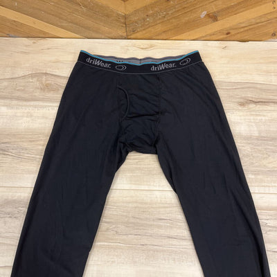 driWear - Men's Baselayer Bottoms - MSRP $50: Black-men-MD