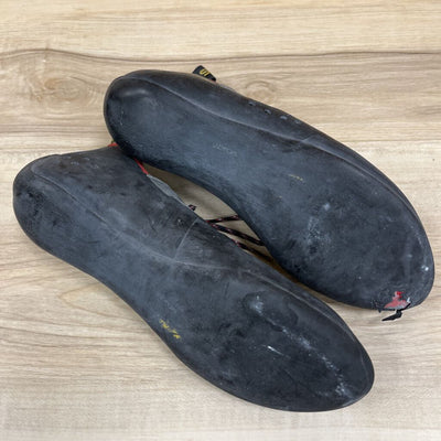 La Sportiva - Nago Climbing Shoes - MSRP $99: Grey / Red / Black-unisex-M8.5 / W9.5