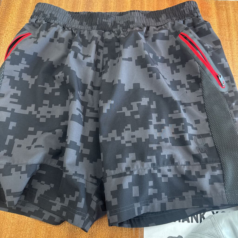Spyder - Men’s Active/Sport Shorts - MSRP $68: Black-men-MD