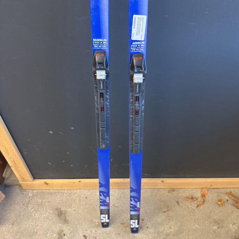 Fischer - Short Cut Sport Glass Classic Cross Country Skis with SNS Profil bindings- : Blue--203cm