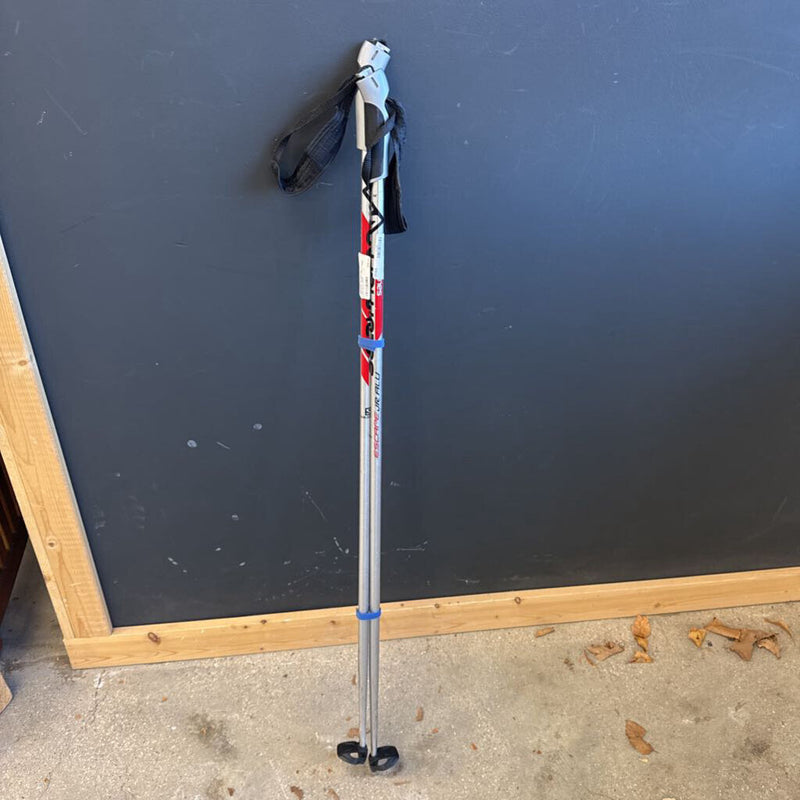 Salomon - Escape Jr Aluminum XC Ski Poles - MSRP $40: Silver--110cm