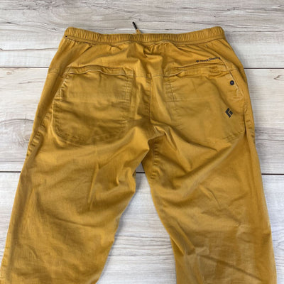 Black Diamond - Women's Climbing Pants - MSRP $125: Yellow-women-SM