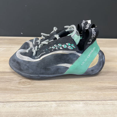 La Sportiva - Miura Climbing Shoes - MSRP compared $228: Blue / Black-unisex-M4 / W5