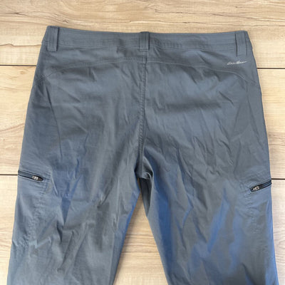 Eddie Bauer - Women's Cropped First Ascent Hiking Pants - MSRP $: Grey-women-12