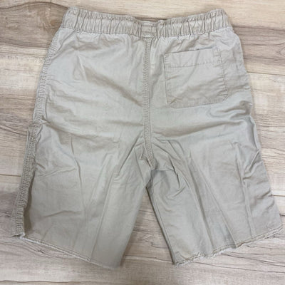 OshKosh B'gosh - Kids' Drawstring Shorts: Beige/Brown-children-10-12