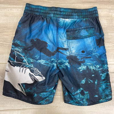 Old Navy - Kids' Swim Shorts: Blue/Black/Green/White-children-MD (8)