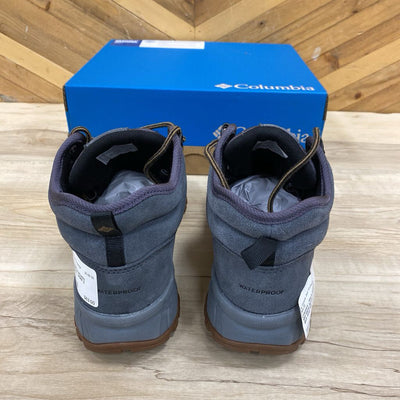 Columbia - Men's Fairbanks Mid Hiking Boots - MSRP $ : Blue Grey-men-9.5