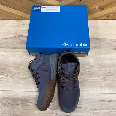 Columbia - Men's Fairbanks Mid Hiking Boots - MSRP $ : Blue Grey-men-9.5