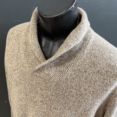 Eddie Bauer - Men's Knit Sweater - MSRP $124: Brown-men-XL
