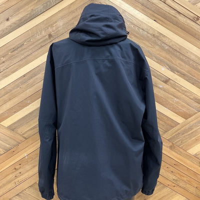 MEC - Men's EcoStorm Shell Jacket - MSRP compared $159: Black-men-LG