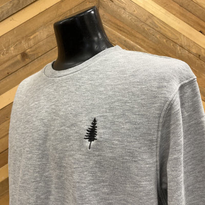 Tentree - Men's Sweatshirt - MSRP $78: Grey-men-LG